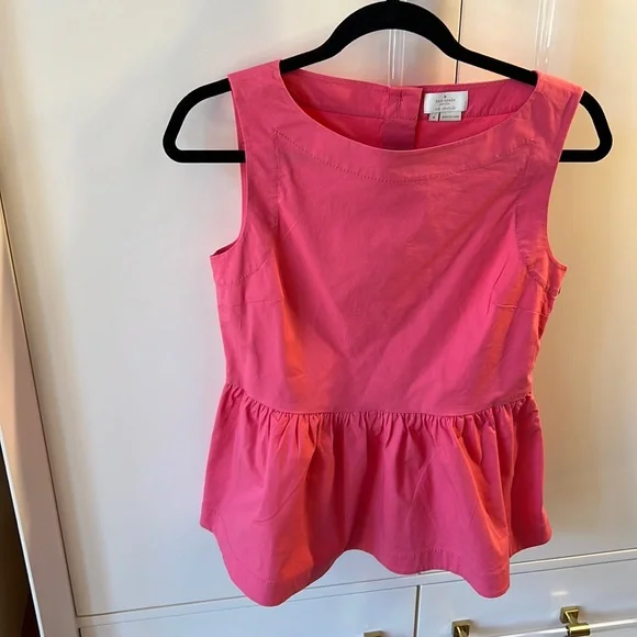 Kate Spade sleeveless peplum blouse - Picture 3 of 5